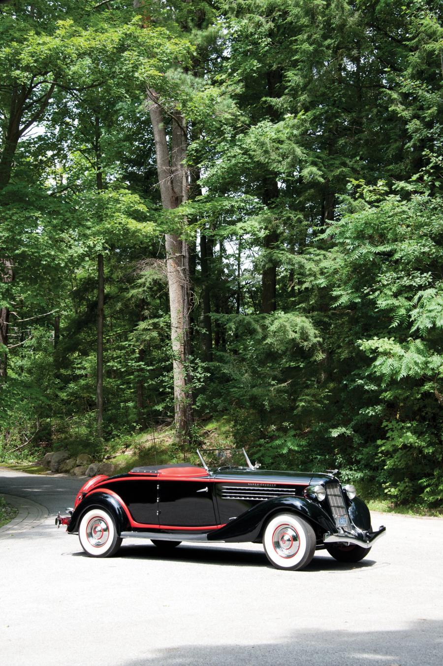  Auburn 851 Supercharged Dual Ratio Cabriolet 1935 года  (фото 27 из 28)
